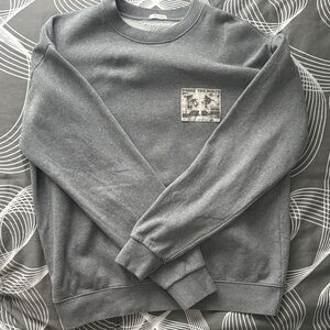 Brandy Melville Dark Gray Crewneck Sweater